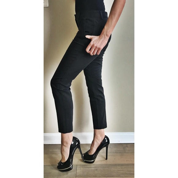 low rise columnist ankle pant